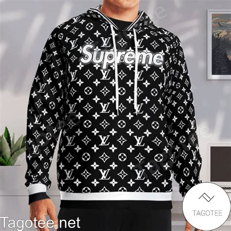 supreme hoodie louis vuitton for sale|louis vuitton supreme monogram.